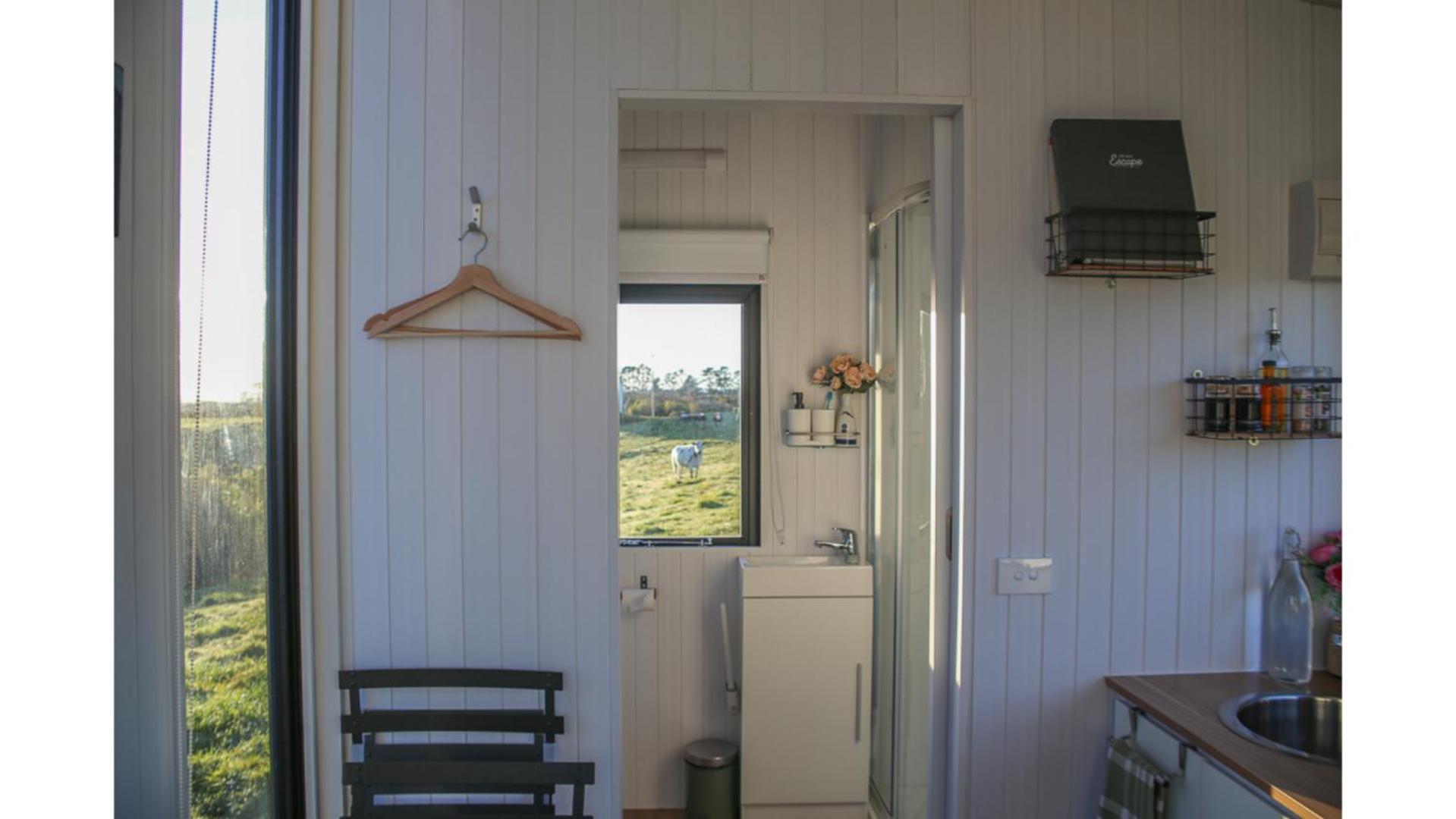 Taranaki Creekside Kea By Tiny Away Villa สแตรทฟอร์ด ภายนอก รูปภาพ